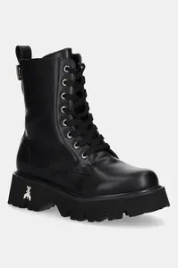 Dětské kožené workery Patrizia Pepe