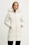 Péřová bunda Morgan béžová barva, zimní, GCLEA