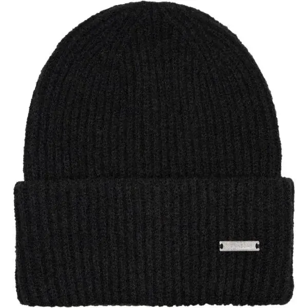 DIDRIKSONS MALIA BEANIE Dámská čepice, černá, velikost