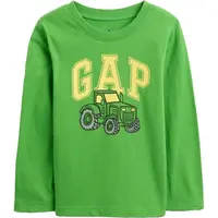 GAP V-BF LS GR T Dětské tričko, zelená, velikost 5Y