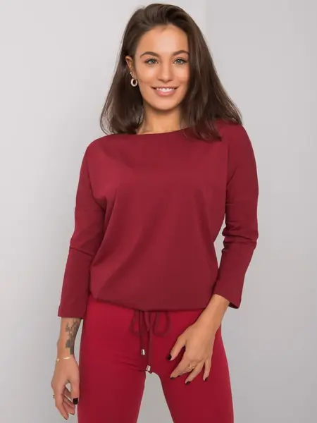 Blouse-RV-BZ-4691.43P-burgundy