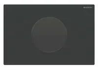 Geberit Sigma10 - Elektronické ovládání splachování, bateriové napájení, easy to clean, matná černá 115.909.16.6