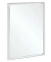 Villeroy & Boch Subway 3.0 - Zrcadlo v rámu s LED osvětlením, 60x75 cm, dotykový senzor A4636000