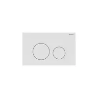 Geberit Sigma40 - Ovládání splachování, easy to clean, matná bílá 115.628.JT.1