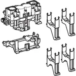Geberit Náhradní díly - Hydraulický servozvedák 242.820.00.1