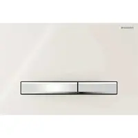 Geberit Sigma50 - Ovládací tlačítko splachování, chrom/pískově šedá 115.788.JL.2