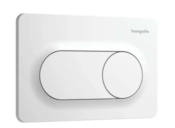 Hansgrohe iFrame Original S - Ovládání splachování, matná bílá 66002700