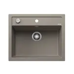 Blanco Dalago 6 - Silgranitový dřez, 62x51 cm, s ovládáním odtoku, tartufo 517320