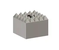 Bosch Příslušenství - Zdrsňovací deska SDS Max, 25 zubů, 60x60 mm 1618623205