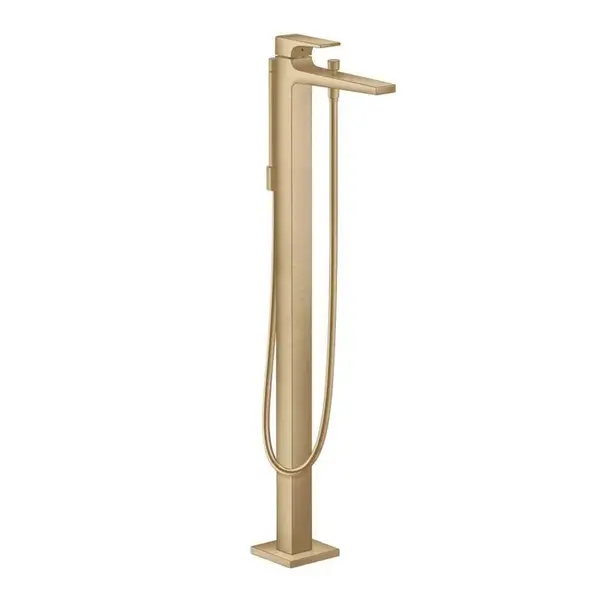 Hansgrohe Metropol - Vanová baterie na podlahu, kartáčovaný bronz 32532140