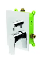 Novaservis Titania Nice - Baterie pod omítku pro 2 spotřebiče s tělesem, chrom BOX97051R,0