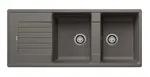 Blanco Zia 8 - Silgranitový dřez, 116x50 cm, šedá 527392
