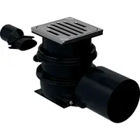 Geberit Varino - Podlahová vpusť vodorovná, d 11 cm/d1 5 cm 388.021.00.1