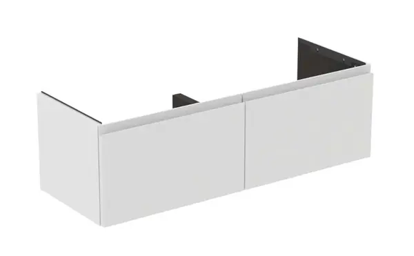 Ideal Standard Finesse - Umyvadlová skříňka, 120x44x37 cm, 2 zásuvky, matná bílá E3389Y1