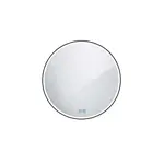 Nimco Zrcadla - Zrcadlo s LED osvětlením, průměr 60 cm, dotykový senzor, černá ZPC 28000RVX-90