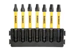 DeWALT Příslušenství - 7dílná sada prodloužených bitů SQ DT70824