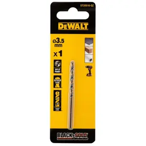 DeWALT Příslušenství - Vrták do kovu 3,5x75 mm DT20516
