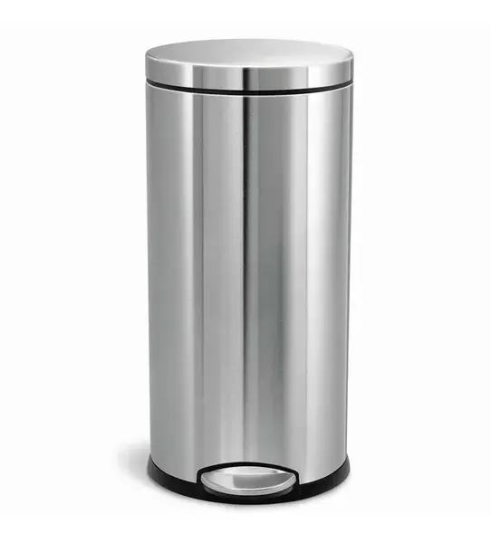 Simplehuman Koše - Odpadkový koš 30 l, kartáčovaná nerez CW1810