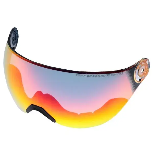 Arcore VISOR MIRRAGE REVO Náhradní zorník, červená, velikost