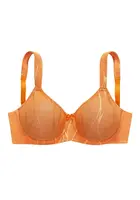 NUANCE Podprsenka  mandarínková