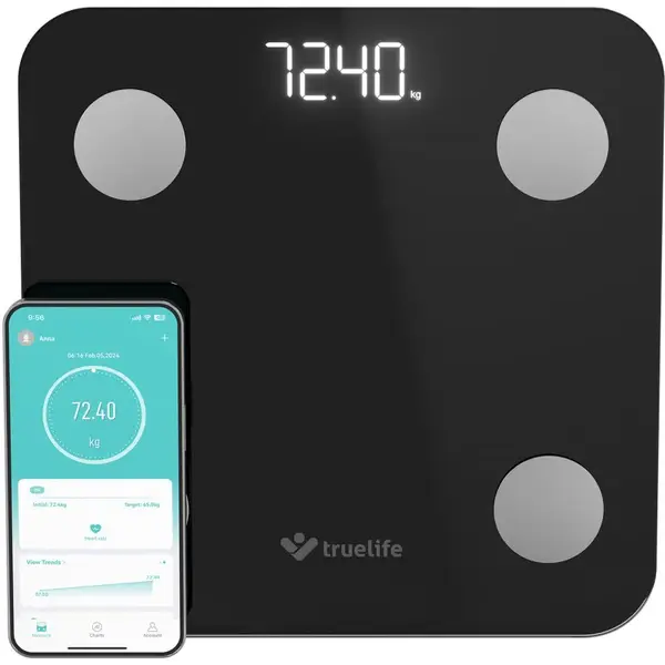 TrueLife FitScale W1 osobní váha Black 1 ks