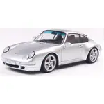1:18 PORSCHE 911 (993) 4S POLAR SILVER 1996 - SOLIDO