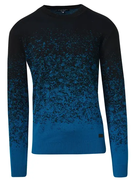 KOROSHI Sveter 'Punto'  modrá / námornícka modrá