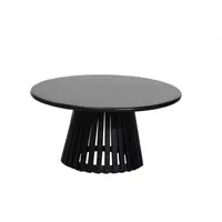 Livetastic KONFERENČNÍ STOLEK, mangové dřevo, černá