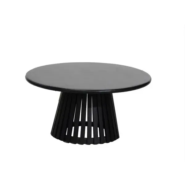 Livetastic KONFERENČNÍ STOLEK, mangové dřevo, černá