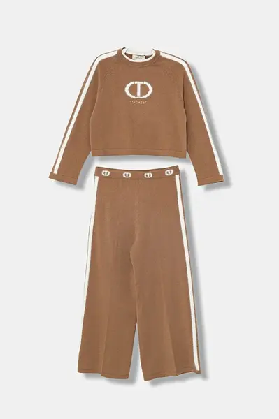 Dětská souprava Twinset béžová barva, 252GJ301A