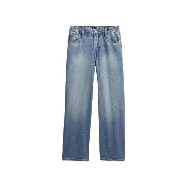 GAP V-BAGGY MED Dětské džíny, modrá, velikost 8Y