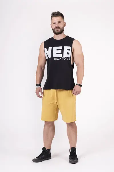 Nebbia Back To The Hardcore tank top 144, černá, XXL
