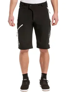 Meatfly pánské bike šortky Brake Black | Černá | Velikost L