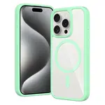 JP MagFit Clear MagSafe obal s N52 magnetem, iPhone 15 Pro, zelený