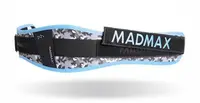MADMAX Dámský fitness opasek WMN SWAROVSKI- MFB 314, L, modrá