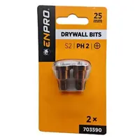 Bity na sádrokarton PH2, 25 mm, S2, 2 ks, ENPRO