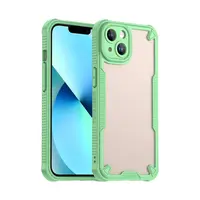 ArmorShield Hybrid Case, iPhone 13, zelený