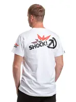 Meatfly pánské tričko Big Shock Teamup White | Bílá | Velikost XL | 100% bavlna