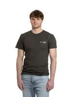 Meatfly pánské tričko Cosmic Charcoal Heather | Šedá | Velikost M