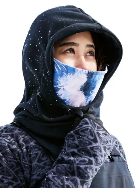 Roxy dámská kukla Laikal True Black | Černá | Velikost One Size