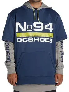 Dc shoes pánská mikina Dryden Dress Blues | Modrá | Velikost XL