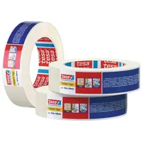 Páska maskovací, odstranitelná do 7 dnů, 50 m x 30 mm, žlutá, 4348 Professional, TESA