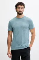 Tréninkové tričko Under Armour pánské, zelená barva, s potiskem, 6006098