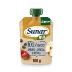 Sunar BIO kapsička Jablko jahoda borůvka 100g