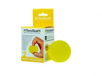 Thera-Band Hand Exerciser - posilňovač ruky - gélová gulička, žltá - slabá