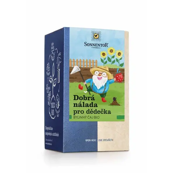 Čaj Dobrá nálada pro dědečka bylin.BIO 18x1,5g n.s