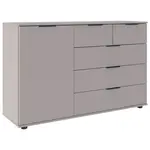 Carryhome ŠIROKÁ KOMODA, Sahara, 130/83/41 cm