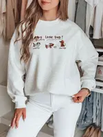 Dámská oversize mikina s jamníky