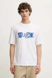 Bavlněné tričko Hugo Blue Nugix