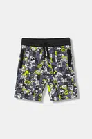 Dětské bavlněné šortky Guess zelená barva, nastavitelný pas, N5YD00 KA6R4